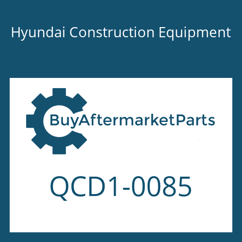 Hyundai Construction Equipment QCD1-0085 - 900-400-400 CARTON DOUBLE BOX for Heavy Equipment