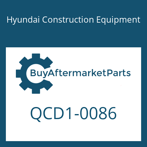 Hyundai Construction Equipment QCD1-0086 - 1100-500-350 CARTON DOUBLE BOX for Heavy Equipment