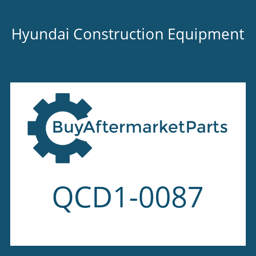 Hyundai Construction Equipment QCD1-0087 - 700-90-90 CARTON DOUBLE BOX for Heavy Equipment