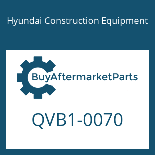 Hyundai Construction Equipment QVB1-0070 - 400-700 VCI VINYL BAG for Heavy Equipment