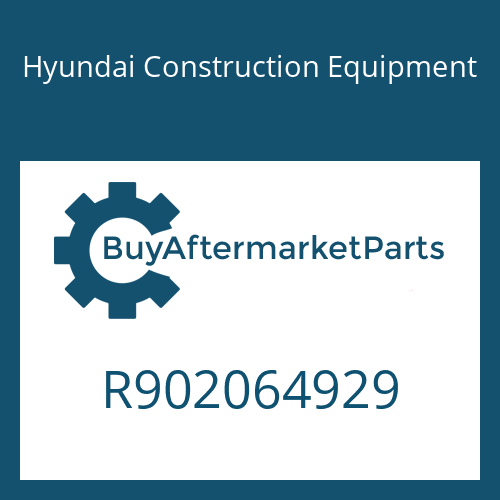 Hyundai Construction Equipment R902064929 - POPPET-VALVE