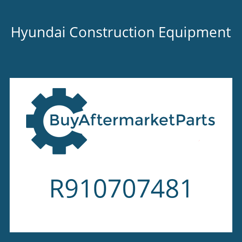 Hyundai Construction Equipment R910707481 - PIN-CYL