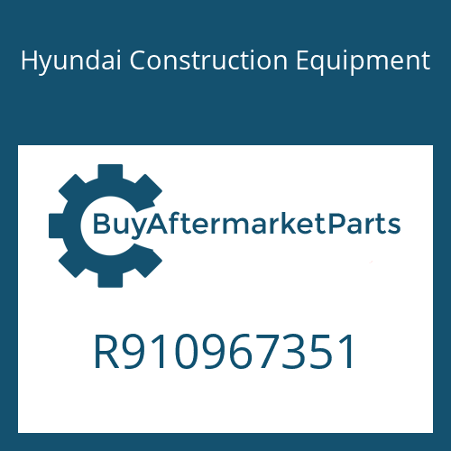 Hyundai Construction Equipment R910967351 - LOCKING SCREW