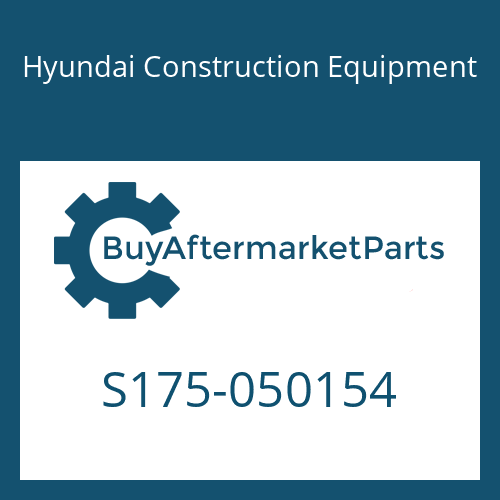 Hyundai Construction Equipment S175-050154 - BOLT-SOCKET