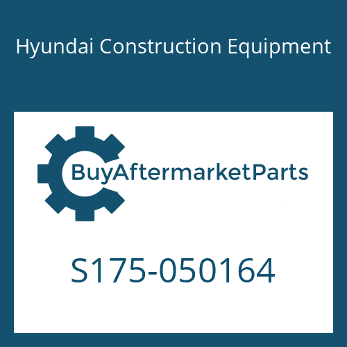 Hyundai Construction Equipment S175-050164 - BOLT-SOCKET