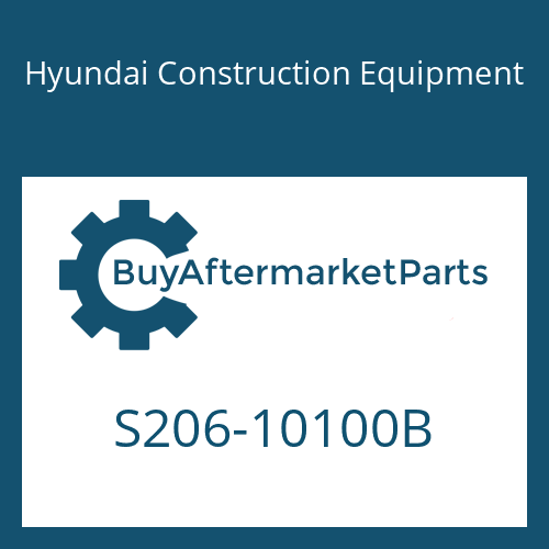 Hyundai Construction Equipment S206-10100B - NUT-HEX for Heavy Equipment