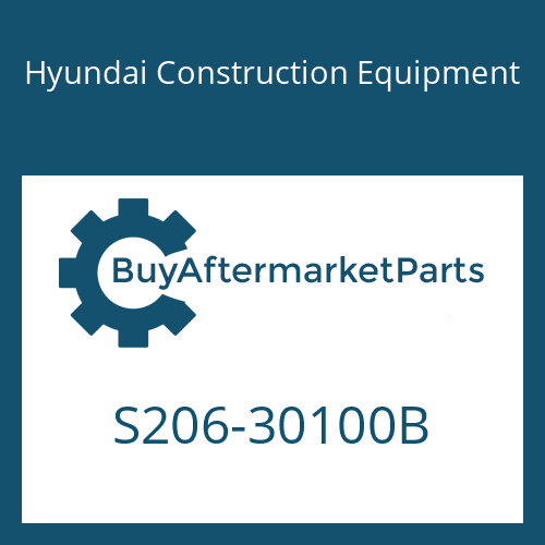 Hyundai Construction Equipment S206-30100B - NUT-HEX for Heavy Equipment