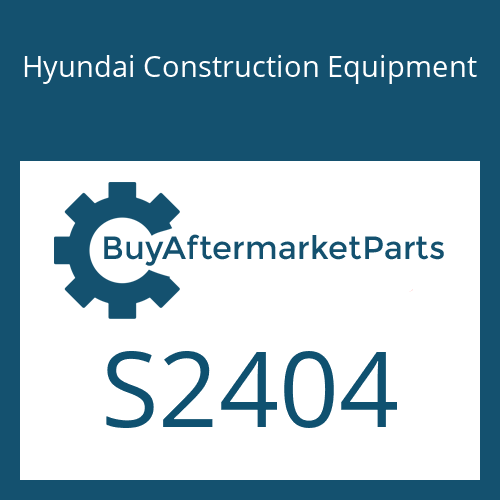 Hyundai Construction Equipment S2404 - PIN