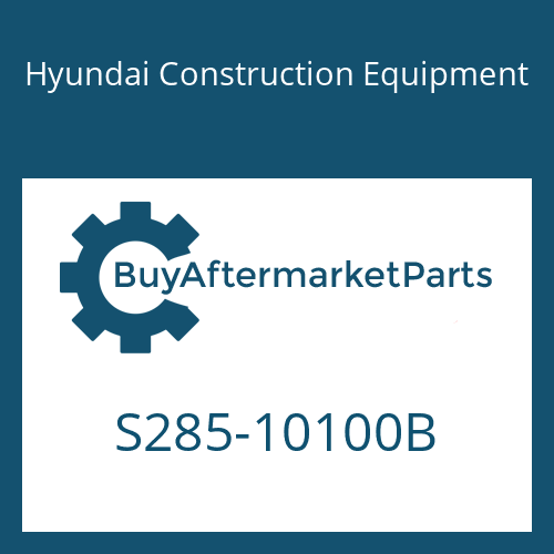 Hyundai Construction Equipment S285-10100B - NUT-FLANGE