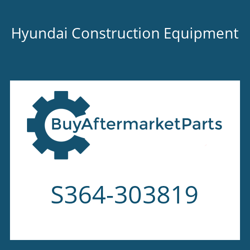 Hyundai Construction Equipment S364-303819 - PLATE-TAPPED 2 HOLE