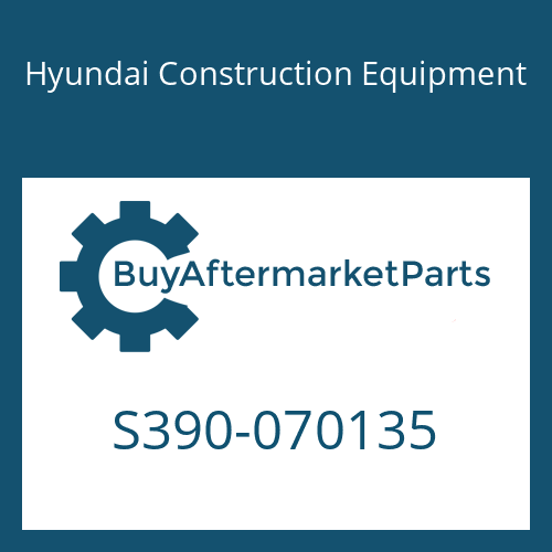 Hyundai Construction Equipment S390-070135 - SHIM-ROUND 0.5