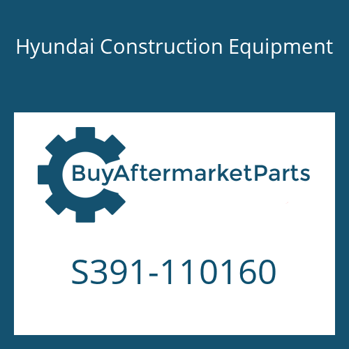 Hyundai Construction Equipment S391-110160 - SHIM-ROUND 1.0