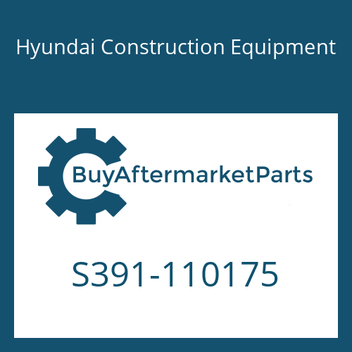 Hyundai Construction Equipment S391-110175 - SHIM-ROUND 1.0