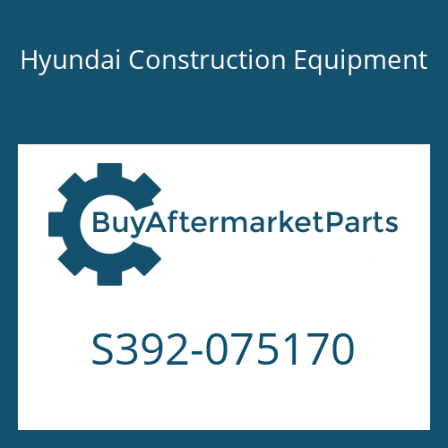 Hyundai Construction Equipment S392-075170 - SHIM-ROUND 2.0