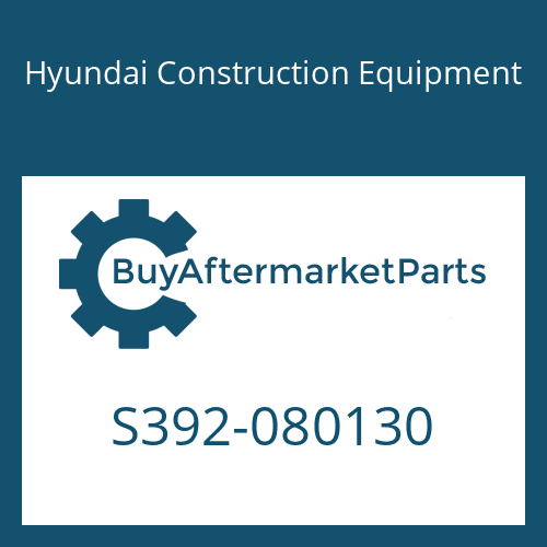 Hyundai Construction Equipment S392-080130 - SHIM-ROUND(2.0T)