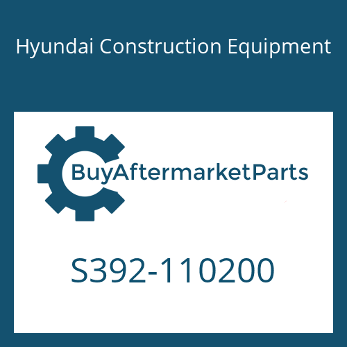 Hyundai Construction Equipment S392-110200 - SHIM-ROUND 2.0