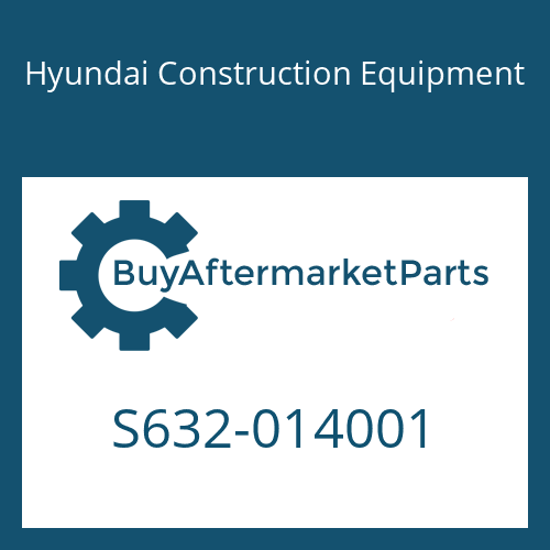 Hyundai Construction Equipment S632-014001 - O-RING
