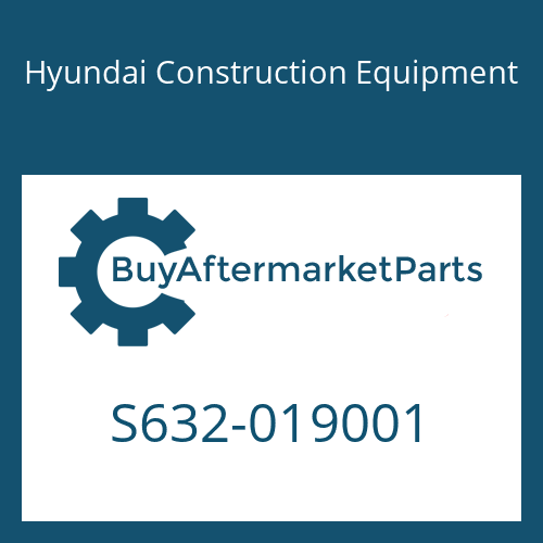 Hyundai Construction Equipment S632-019001 - O-RING