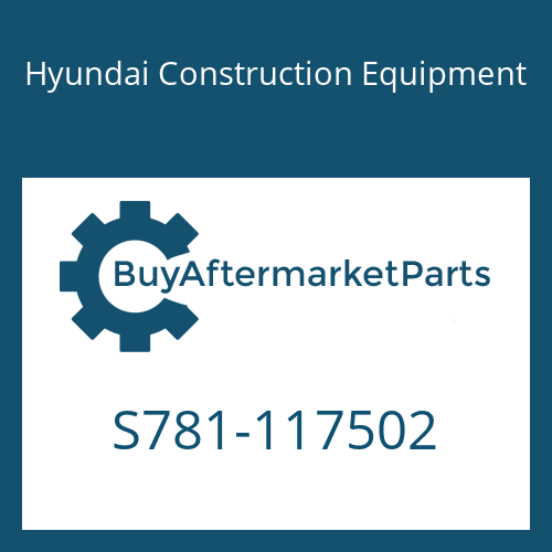 Hyundai Construction Equipment S781-117502 - STRIP-WEATHER/METER