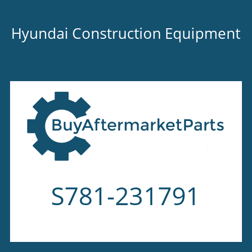 Hyundai Construction Equipment S781-231791 - STRIP-WEATHER/METER