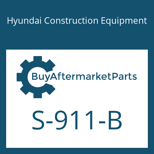 Hyundai Construction Equipment S-911-B - PLUG-PIPE