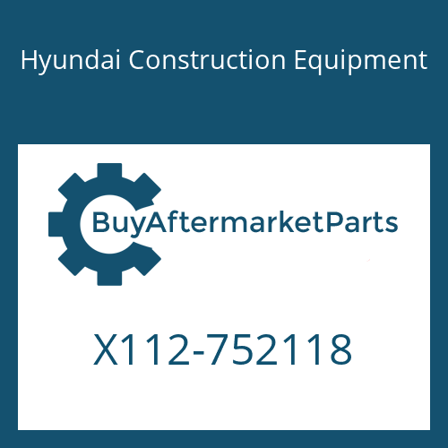 Hyundai Construction Equipment X112-752118 - BUSHING-PIN