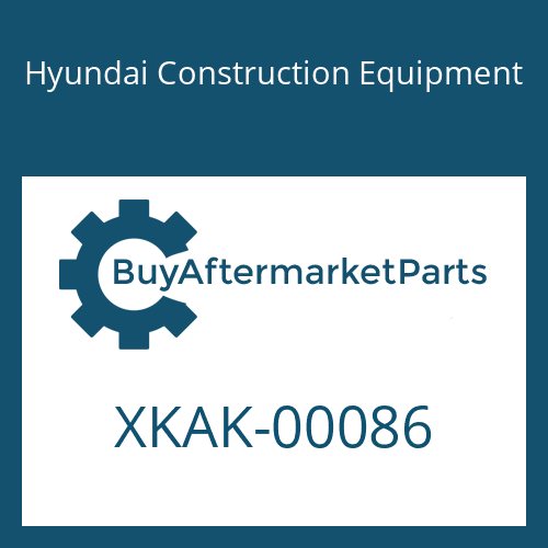Hyundai Construction Equipment XKAK-00086 - BODY-UPPER for Heavy Equipment