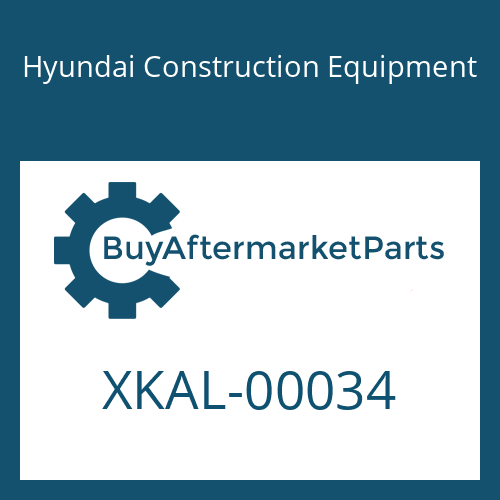 Hyundai Construction Equipment XKAL-00034 - SEAL KIT for Heavy Equipment