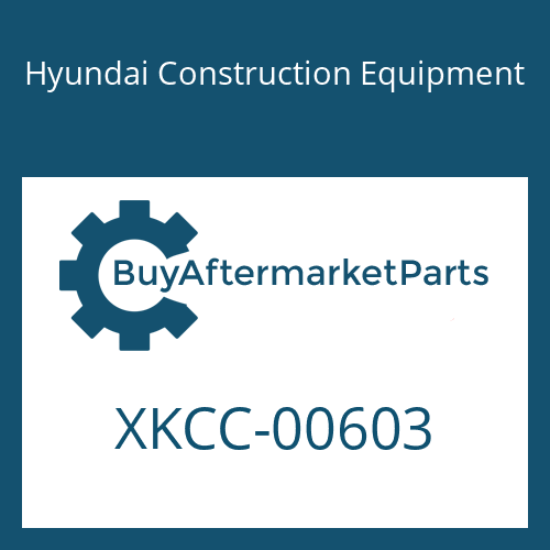 Hyundai Construction Equipment XKCC-00603 - RING-BACKUP