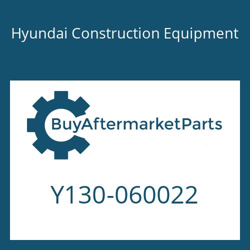 Hyundai Construction Equipment Y130-060022 - WIPER-DUST