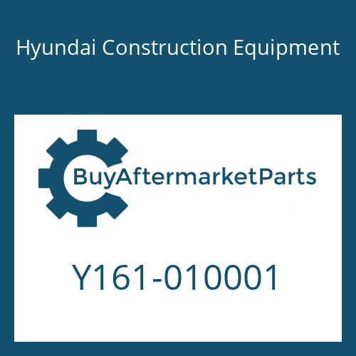 Hyundai Construction Equipment Y161-010001 - O-RING