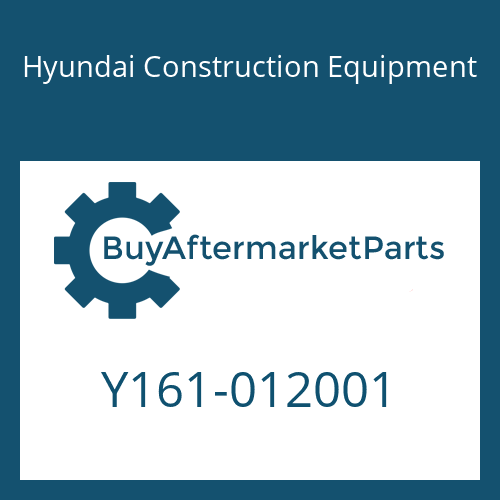Hyundai Construction Equipment Y161-012001 - O-RING