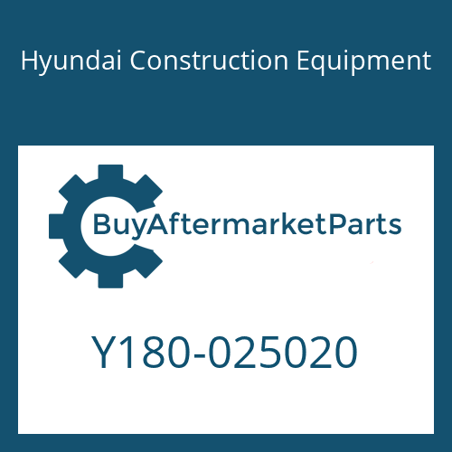 Hyundai Construction Equipment Y180-025020 - RING-BACKUP