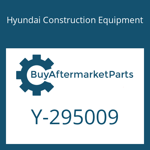 Hyundai Construction Equipment Y-295009 - COVER