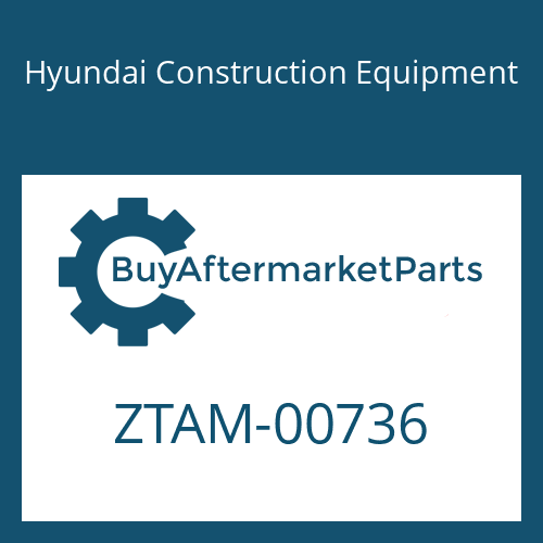 Hyundai Construction Equipment ZTAM-00736 - NUT
