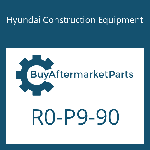 Hyundai Construction Equipment R0-P9-90 - O-RING
