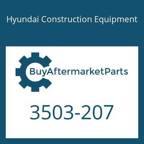 Hyundai Construction Equipment 3503-207 - COVER