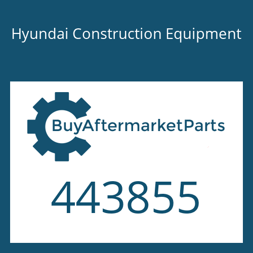 Hyundai Construction Equipment 443855 - Screw-Locking for Heavy Equipment
