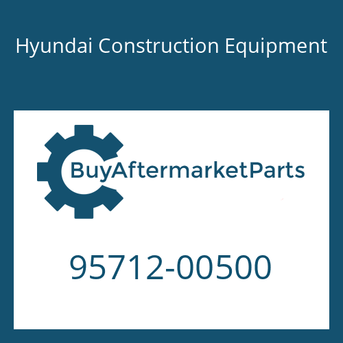 Hyundai Construction Equipment 95712-00500 - RING-BACKUP