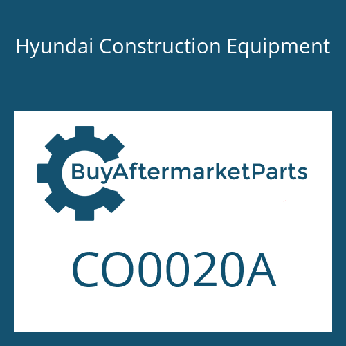 Hyundai Construction Equipment CO0020A - O-RING