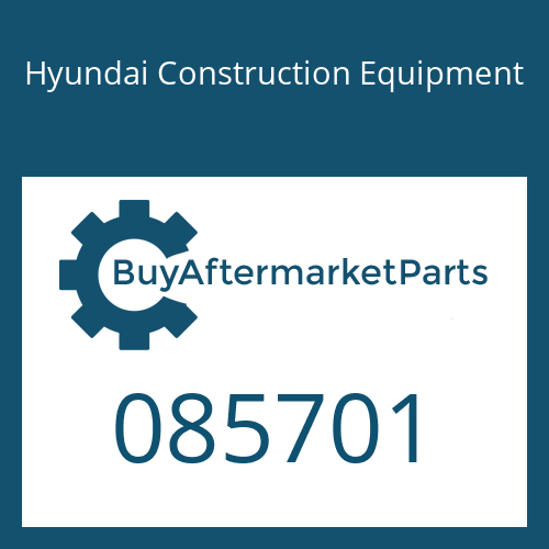 Hyundai Construction Equipment 085701 - Screw-Socket Head
