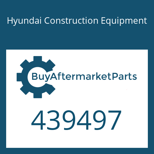 Hyundai Construction Equipment 439497 - Plate-Sandwich