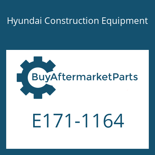 Hyundai Construction Equipment E171-1164 - STRIP-WEATHER/METER