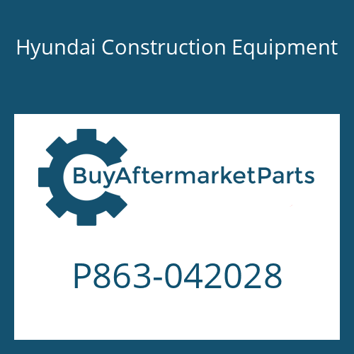 Hyundai Construction Equipment P863-042028 - HOSE ASSY-SYNF&THD