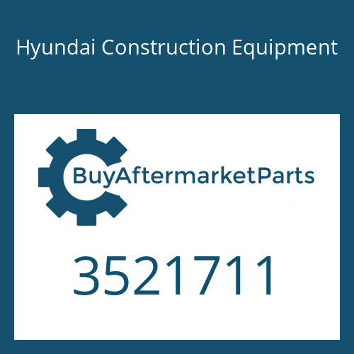 Hyundai Construction Equipment 3521711 - IMPELLER-TURBO for Heavy Equipment