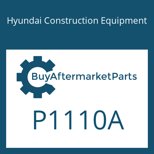 Hyundai Construction Equipment P1110A - Bolt-Hex
