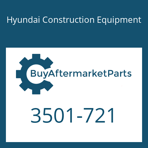 Hyundai Construction Equipment 3501-721 - Housing for Heavy Equipment