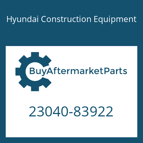 Hyundai Construction Equipment 23040-83922 - RING SET-PISTON US