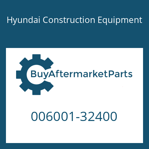 Hyundai Construction Equipment 006001-32400 - Flange-Split