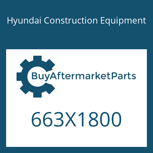 Hyundai Construction Equipment 663X1800 - SPRING